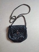 Torebka pikowana mała czarna 