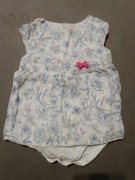 Cool Club Body Sukienka Sukienkobody Kwiatuszki Kokardka Rozmiar 80