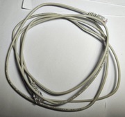 Kabel telefoniczny ADSL RJ11 - RJ11 o długości 2 m, szary