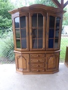 piekna dębowa WITRYNA flandern stan bdb