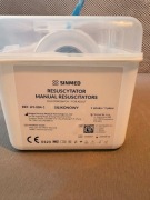 Resuscytator slikonowy dla dorosłych wielorazowy - zestaw Ambu