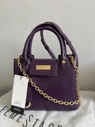 Nowy kuferek Femestage fiolet śliwka, gratis nowa kosmetyczka Yves Rocher