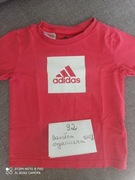 T-shirt adidas 92 z bawełny organicznej