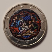 2 euro kolor MOTYW 168 LAKIEROWANE