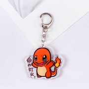 „Brelok akrylowy Pokémon Charmander – chibi design, prezent dla fana”