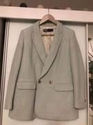 Marynarka oversize XS, ZARA, wiskoza , bawełna , 