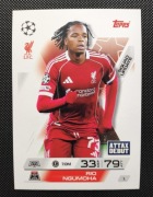 Match Attax EXTRA 2025/26 RIO NGUMOHA nr.1  SQUAD UPDATE ( Liverpool )