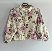 Lekka kurtka bomberka z weluru HANDMADE