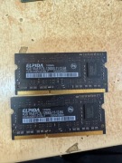RAM Elpida 2x4GB DDR3L PC3L-12800S 1600MHz SO-DIMM do iMac Mac
