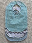 Śliniaczki bawełniane z ceratką. ZESTAW