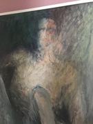 Obraz na płótnie ręcznie malowany 