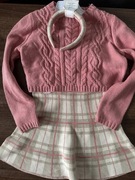 Zestaw spódniczka sweter opaska