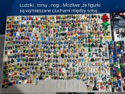 LEGO , ogromny mix , figurki , klocki , całe