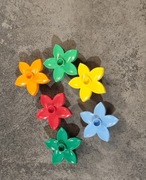 Lego Duplo klocki 26 kwiatków różna kolory