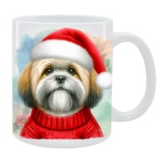 KUBEK Z PSEM Lhasa Apso  - IDEALNY PREZENT, PERSONALIZACJA,24H WYS