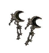 Ozdoby 3d, biżuteria, charms - księżyc, gothic, moon, 1szt.