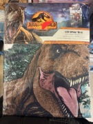 BAWEŁNIANA POŚCIEL JURASSIC WORLD POŚCIEL DINOZAUR POŚCIEL T-REX 140x200