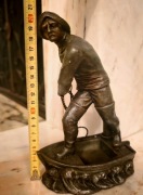 Henri Henry Fugère figurka rzeźba rybaka