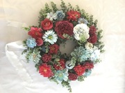 Wianek WIOSNA LATO wiosenny 40 cm