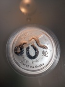 Srebrna moneta Rok Smoka 1 oz 2013 999