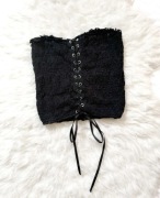 bluzka seksowny gorset sznurowany top s m s/m zara