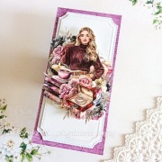 Kartka, ręcznie robiona, urodziny, imieniny, 18