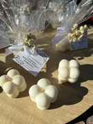 Świeca sojowa mini BUBBLE prezent podziękowanie ślub urodziny komunia