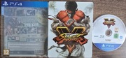 Street Fighter V Edycja Steelbook na PS4.