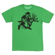 T-shirt AMES BROS lep vs jack XL USA nerd vintage