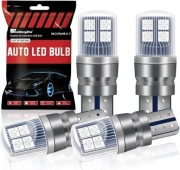 Żarówki LED T10 W5W do wnętrza samochodu – Niebieskie (4 sztuki)