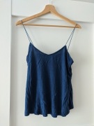 Asos top granatowy na ramiączkach M