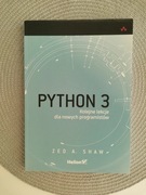 Książka Python 3 Zed A. Shaw