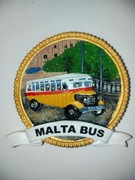 Magnes na lodówkę MALTA BUS