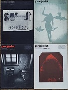 Czasopismo "Projekt" rocznik 1982 (komplet 4 numery)