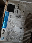 Kolano rury krop stal fi 90 ral 9005 czarny