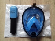 Maska do snorkelingu nurkowania pełnotwarzowa SM na całą twarz M2068G, 5904