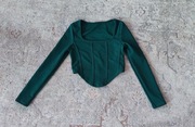 Bluzka top gorsetowy damska r. S