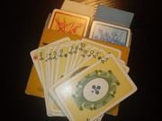 mini karty do gry, 2 talie