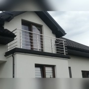 Balustrada ze stali nierdzewnej