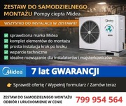 WYCENA ZESTAWU POMPY CIEPŁA MIDEA DO SAMODZIELNEGO MONTAŻU + URUCHOMIENIE