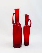 Wazon amfora rozmiar L, Z.Horbowy, Huta Barbara, vintage PRL, 70te