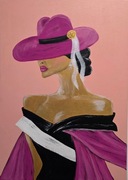 Siła spokoju obraz ręcznie malowany 50x70cm 