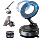 NOWY Uchwyt na telefon do samochodu na szybę, deskę, magnetyczny 360°