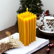 Świeca świeczka woskowa z wosku pszczelego