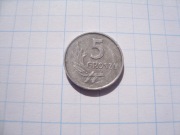 Polska moneta 5 gr groszy 1970