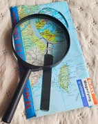 Lupa nieużywana , średnica  soczewki -10 cm