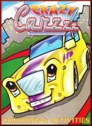 CRAZY CARS Coloring & Activities - kolorowanka