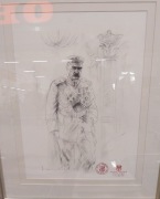 PORTRET SZKIC MARSZAŁKA JÓZEFA PIŁSUDSKIEGO