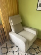 Duży wygodny fotel Wajnert! Szary Jak nowy!