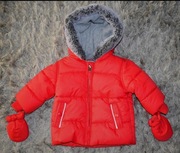 Zimowa pikowana kurtka George 3-6 m-cy Nowa 